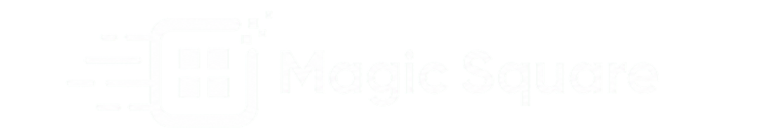 Magic Square White Logo